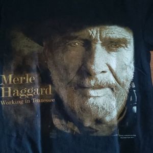 Merle Haggard Concert tshirt S